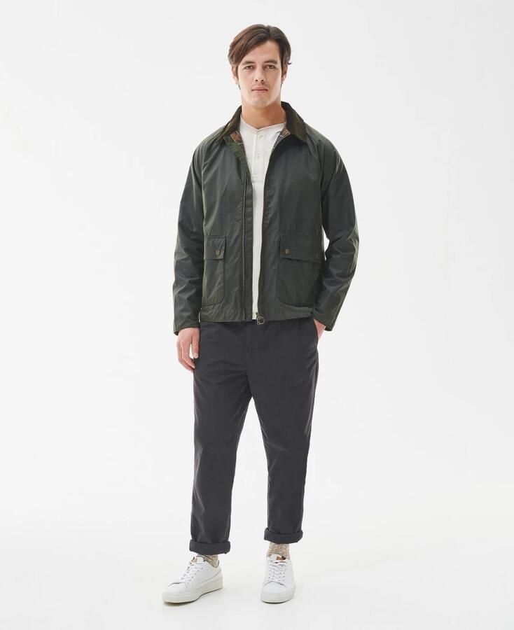 Barbour Groene Wax Short Bedale Jassen Groen Heren - Foto 5