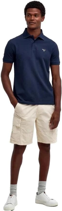 Barbour Lichtgewicht Polo Sports in New Navy Blue Heren - Foto 5