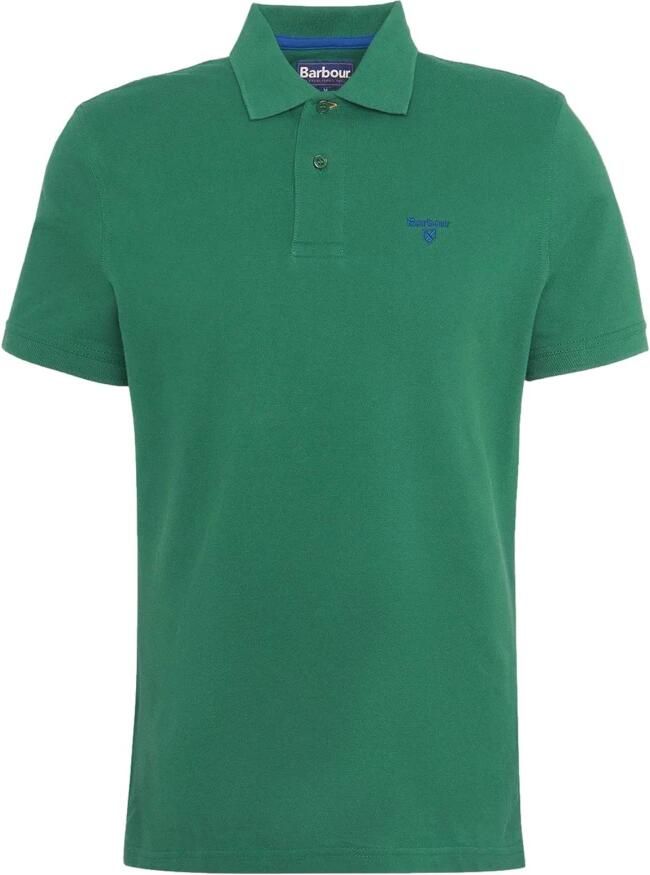 Barbour Lichtgewicht Sport Polo Shirt Green Heren - Foto 3