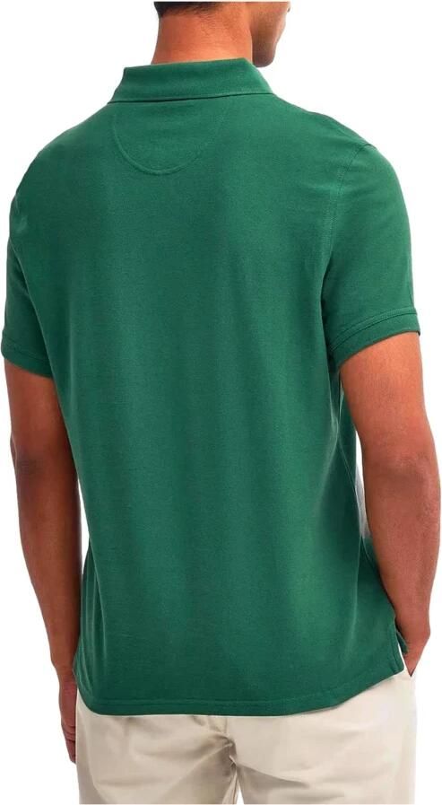 Barbour Lichtgewicht Sport Polo Shirt Green Heren - Foto 2