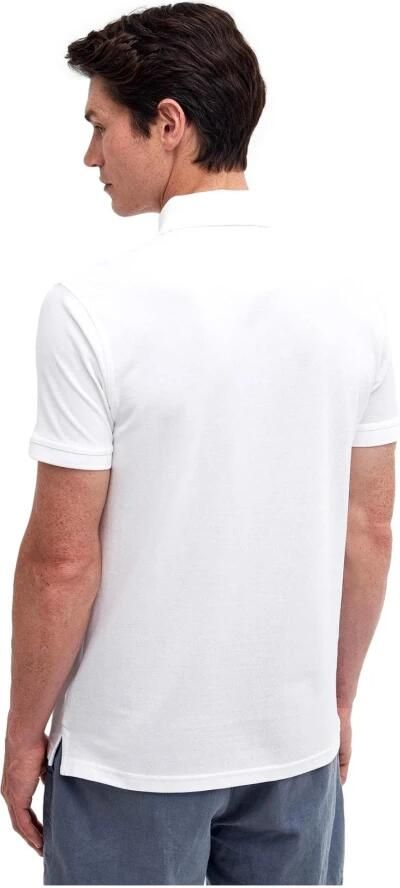 Barbour Sportieve Polo in Wit Smart-Casual Stijl White Heren - Foto 9