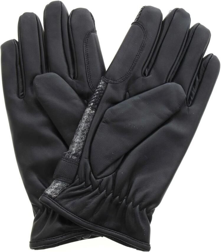 Barbour Leren handschoenen met verstelbaar trensje model 'NEWBROUGH' - Foto 2