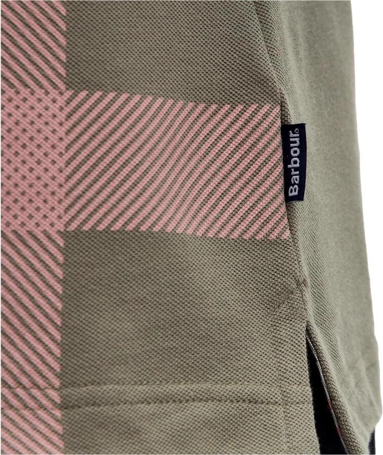 Barbour Oversized Tartan Polo voor Heren Green Heren - Foto 2