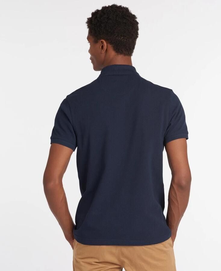 Barbour Sportief katoenen poloshirt met geborduurd logo Blue Heren - Foto 3