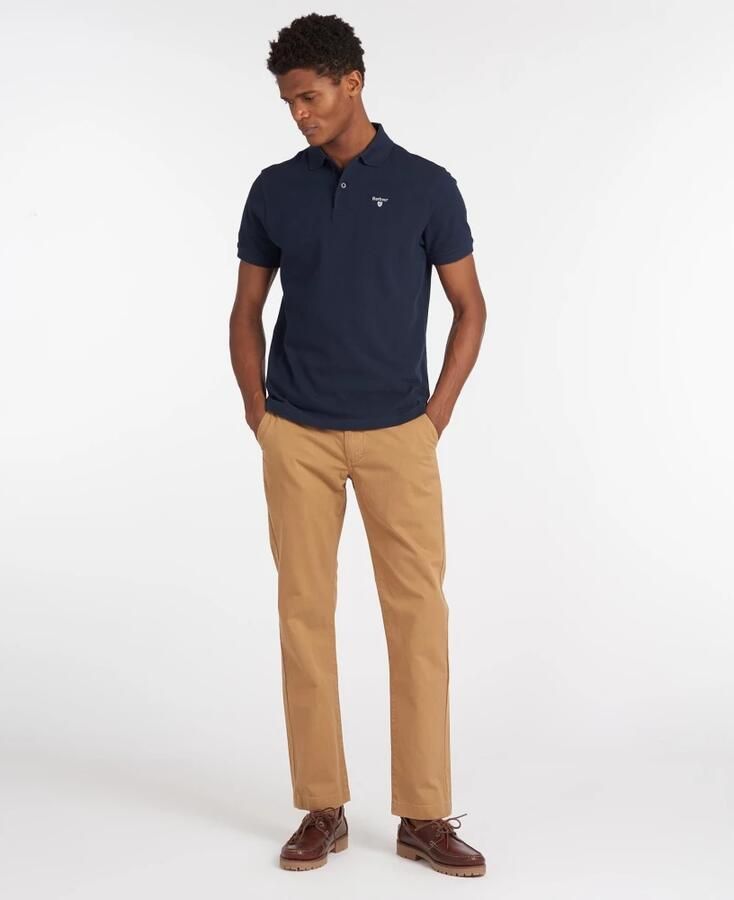 Barbour Sportief katoenen poloshirt met geborduurd logo Blue Heren - Foto 5