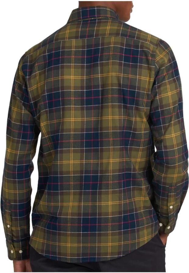 Barbour Groene Fortrose Getailleerde Overhemd Groen Heren - Foto 7