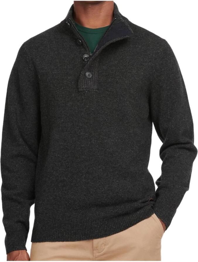 Barbour Regular fit schipperstrui van zuivere wol - Foto 3