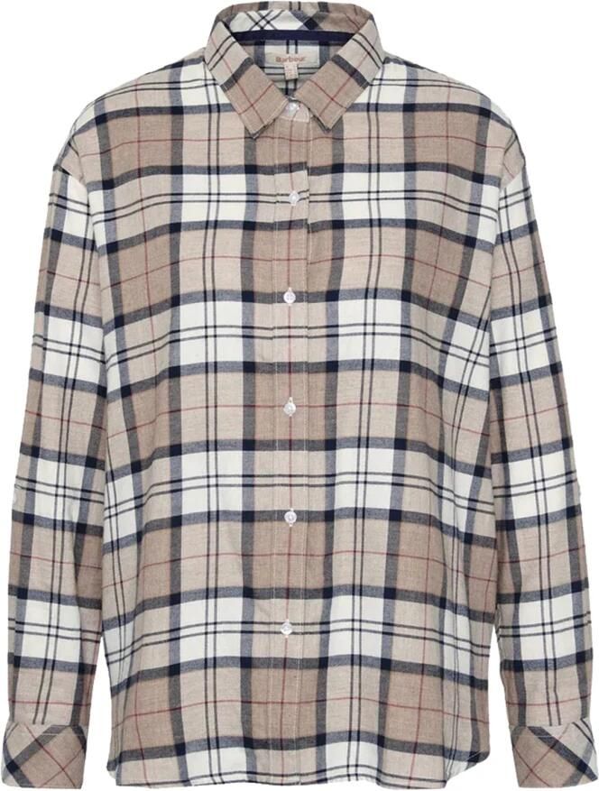 Barbour Relaxed fit overhemdblouse van puur katoen model 'ELISHAW'