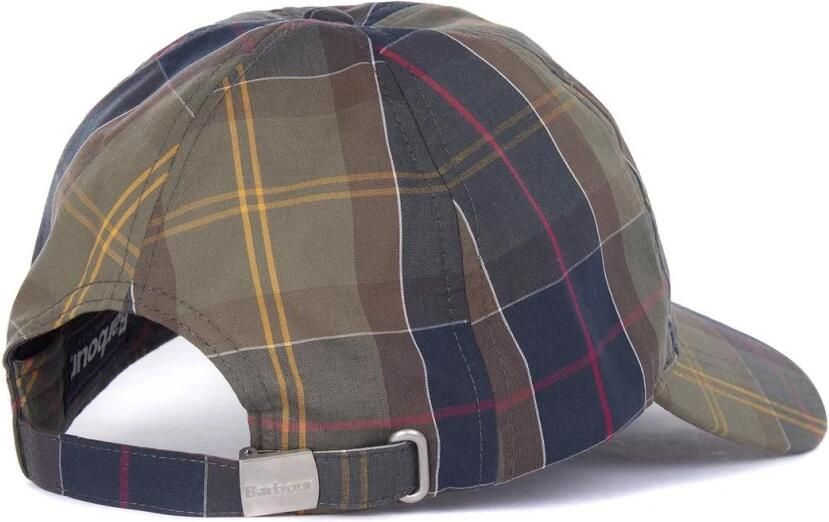 Barbour Baseballpet met labelstitching model 'Tartan' - Foto 3