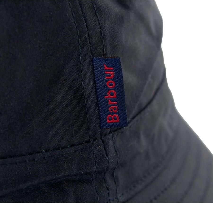 Barbour Handgemaakte vissershoed met tartan voering Blue Heren