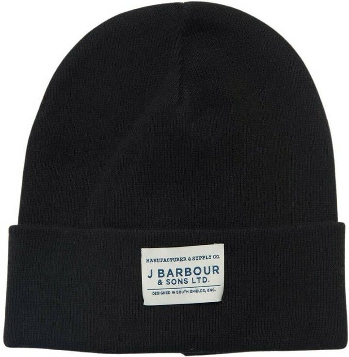 Barbour Gebreide Muts Nautic Zwart Black Unisex