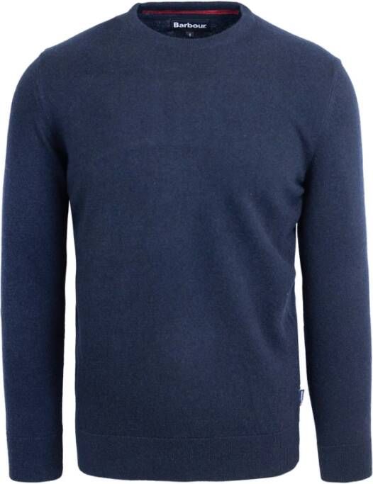 Barbour Blauwe Essential Tisbury Trui Blauw Heren