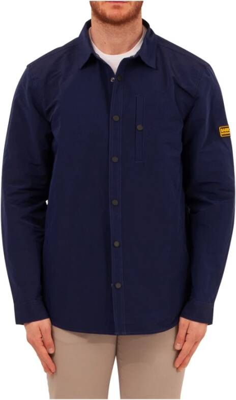 Barbour Blauwe Jassen voor Heren Blauw Heren