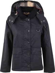Barbour Bomber Jackets Blauw Dames