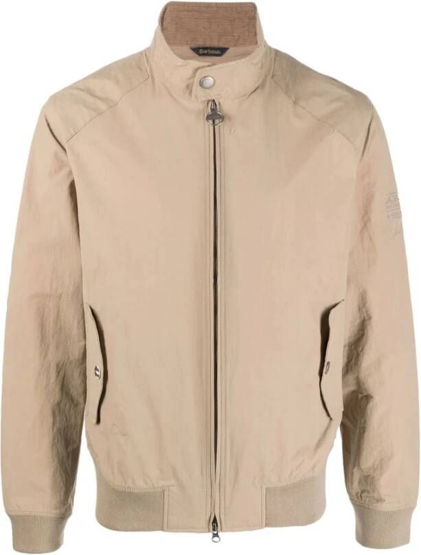 Barbour Bruine Harrington Bomberjack Bruin Heren