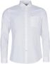 Barbour Witte Op Maat Gemaakte Overhemd met Borstzak White Heren - Thumbnail 1