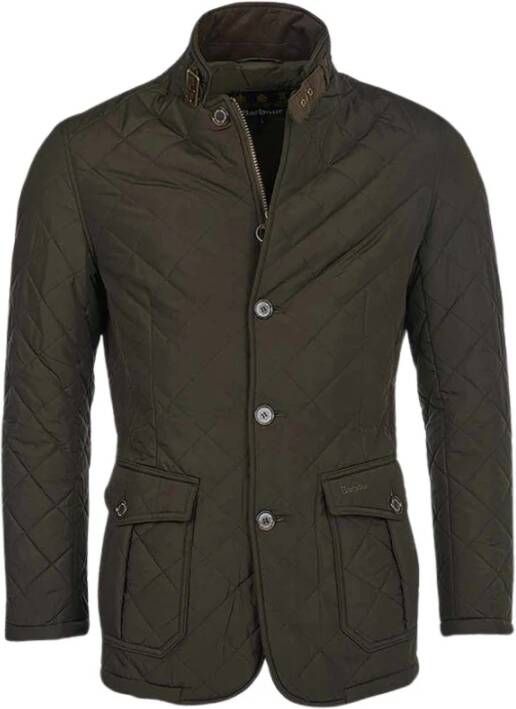 Barbour Donsjack Groen Heren