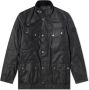 Barbour Marineblauwe Gewaxte Jas Blue Heren - Thumbnail 1