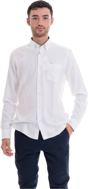 Barbour Eco Maatwerk Overhemd White Heren