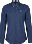 Barbour Blauw Casual Overhemd met Lange Mouwen Blauw Heren - Thumbnail 1