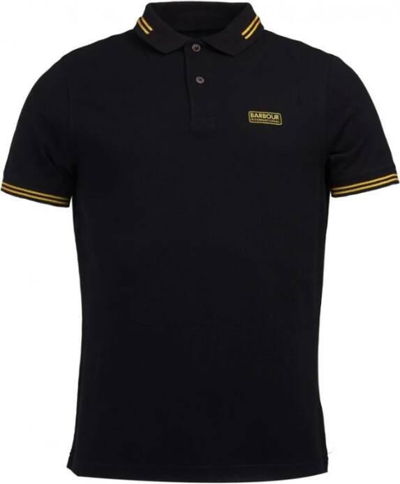 Barbour Essential Tipped Polo Zwart Heren