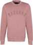 Barbour Faded Pink Logo Crew Neck Sweater Pink Heren - Thumbnail 1