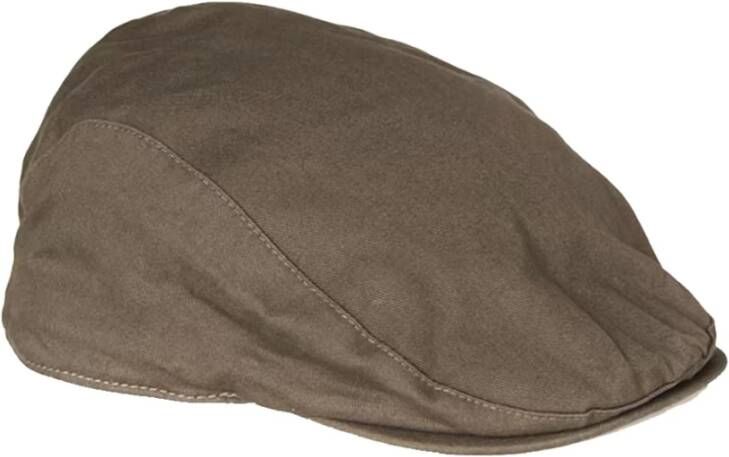 Barbour Finnean Olijfgroene Katoenen Pet Groen Heren