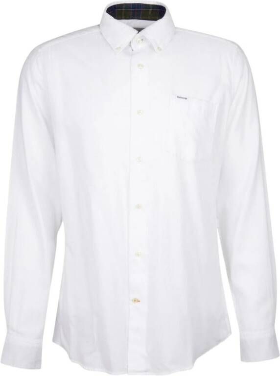 Barbour Eco Maatwerk Overhemd White Heren