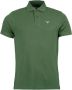 Barbour Geruite Piqué Polo voor een Casual Garderobe-update Groen Heren - Thumbnail 1