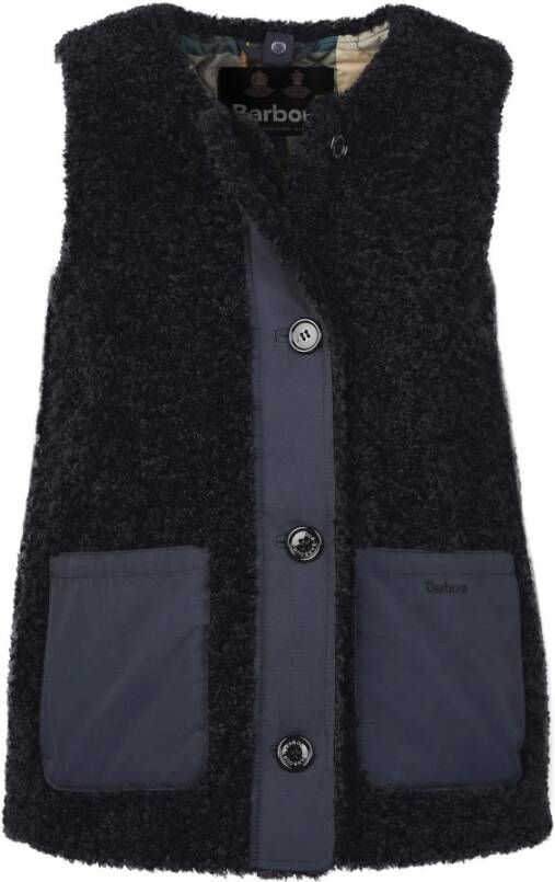 Barbour Gewatteerd Liner Vest Zwart Dames