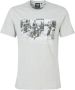 Barbour Grafische Print T-Shirt Grijs-M Grijs Heren - Thumbnail 1