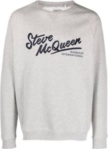 Barbour Grijze Sweaters met Steve McQueen Design Grijs Heren