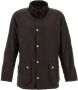 Barbour Groene Katoenen Field Jacket met Ritssluiting en Knoopsluiting Green Heren - Thumbnail 2