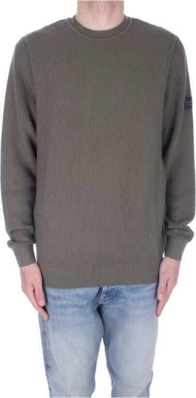 Barbour Groene Sweaters voor Heren Klassiek Comfort Groen Heren