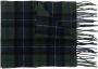 Barbour Groene Tartan Check Wollen Sjaal Groen Heren - Thumbnail 5
