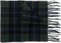 Barbour Groene Tartan Check Wollen Sjaal Groen Heren - Thumbnail 3