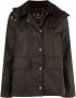 Barbour Waxjas met Afneembare Capuchon voor Dames Green Dames - Thumbnail 1