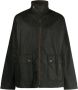 Barbour Korte Bedale Waxjas voor Heren Green Heren - Thumbnail 5