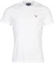 Barbour Heren Regular Fit Wit T-shirt White Heren - Thumbnail 1