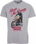 Barbour Heren Steve McQueen Enduro Tee Grijs Heren - Thumbnail 1