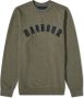 Barbour Heritage Katoenen Sweatshirt Groen Heren - Thumbnail 1