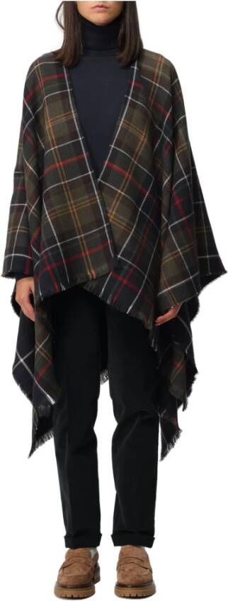 Barbour Katoenen Waxjas Groen Dames