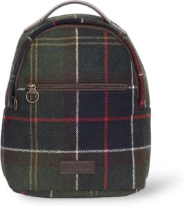 Barbour Klassieke Tartan Rugzak voor Dames Groen Dames