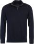 Barbour Klassieke Tartan Half Zip Katoenen Laag Blue Dames - Thumbnail 1
