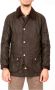 Barbour Groene Katoenen Field Jacket met Ritssluiting en Knoopsluiting Green Heren - Thumbnail 11