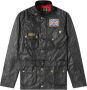 Barbour Lichtgewicht motorfiets-geïnspireerde jas Black Heren - Thumbnail 1