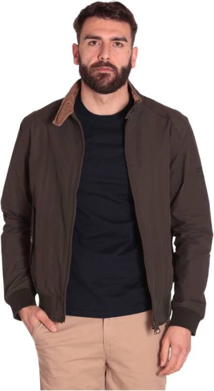 Barbour Rectifier Jacket met Steve McQueen Patch Green Heren