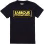 Barbour Logo-Print T-Shirt Stijl ID: 36827-1900026 Zwart Heren - Thumbnail 1