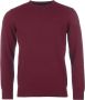 Barbour Luxueus Zachte Wollen Trui Red Heren - Thumbnail 1