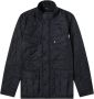 Barbour Marineblauwe Polarquilt Jas met Fleece Voering Blauw Heren - Thumbnail 1